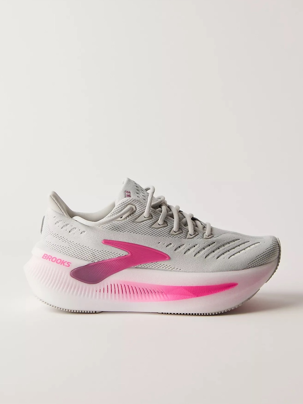 Brooks Glycerin Max 2 Sneakers Oyster/Argyle/Cyber Pink